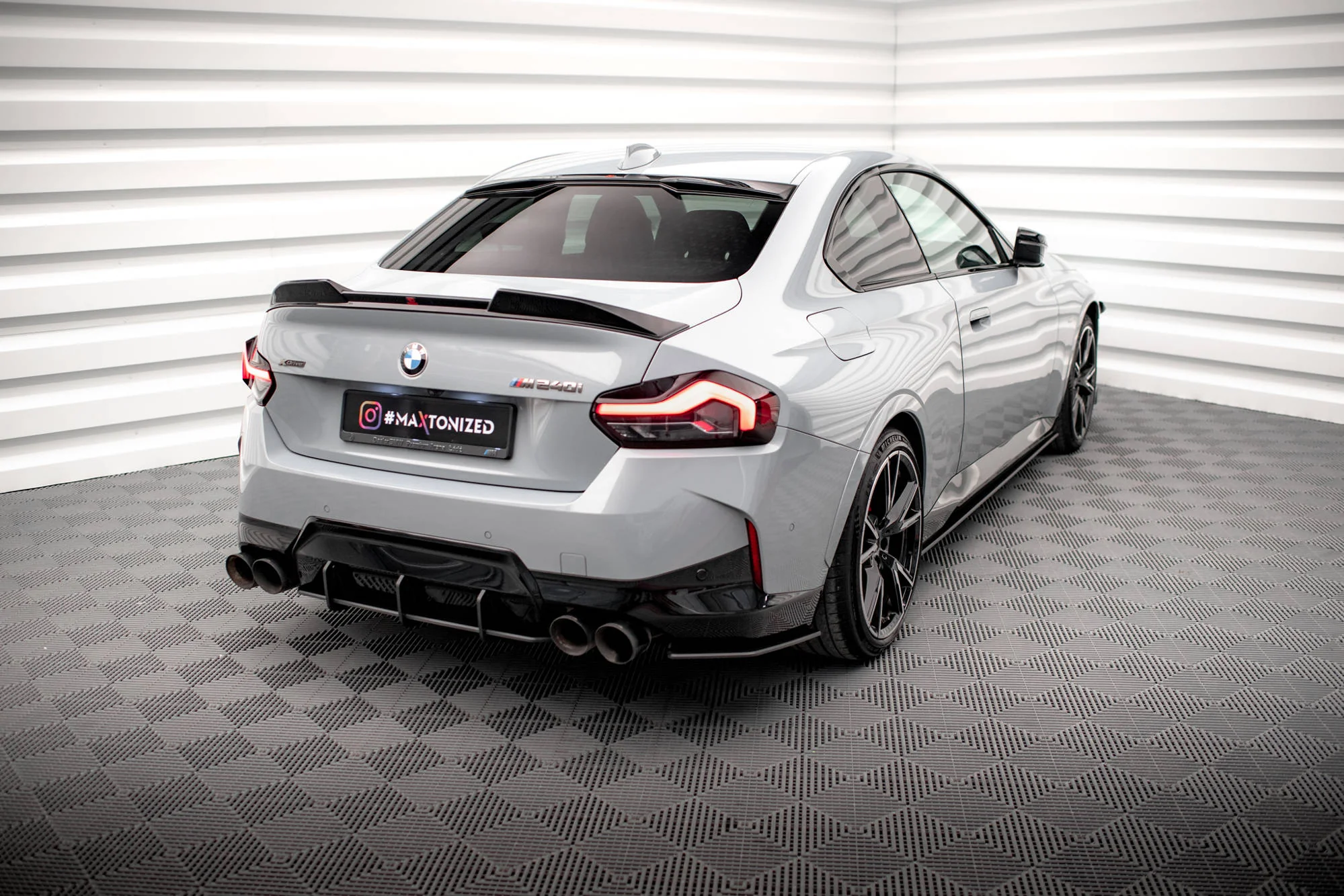 STREET PRO REAR SIDE SPLITTERS BMW 2 COUPE M240I G42 - Image 4