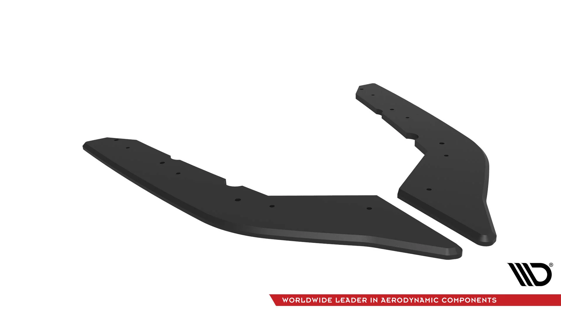 STREET PRO REAR SIDE SPLITTERS BMW 435I COUPE M-PACK F32 (set for Maxton valance) - Image 5
