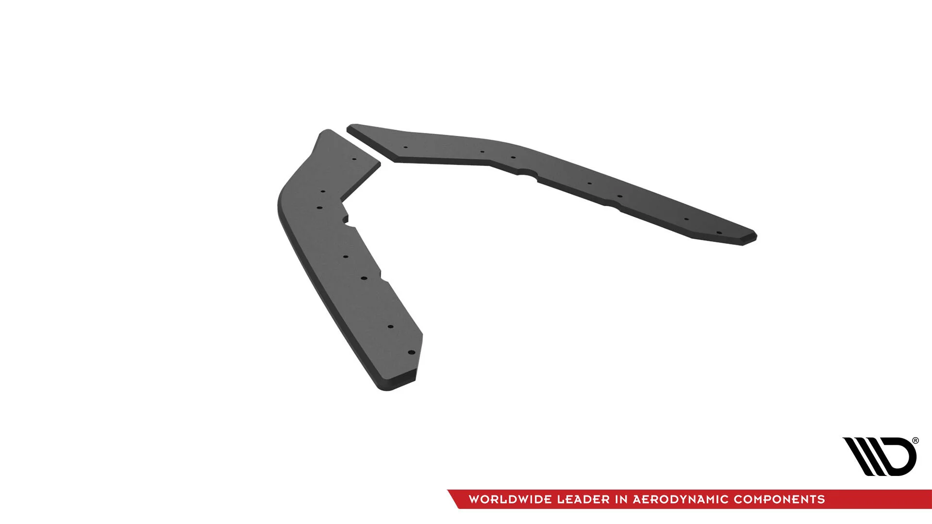 STREET PRO REAR SIDE SPLITTERS BMW 435I COUPE M-PACK F32 (set for Maxton valance) - Image 6
