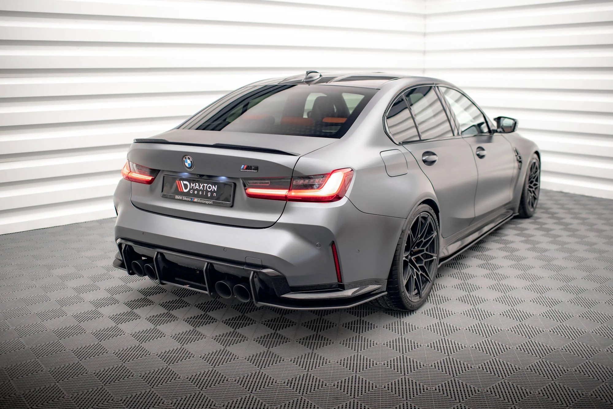 STREET PRO REAR SIDE SPLITTERS BMW M3 G80 - Image 2