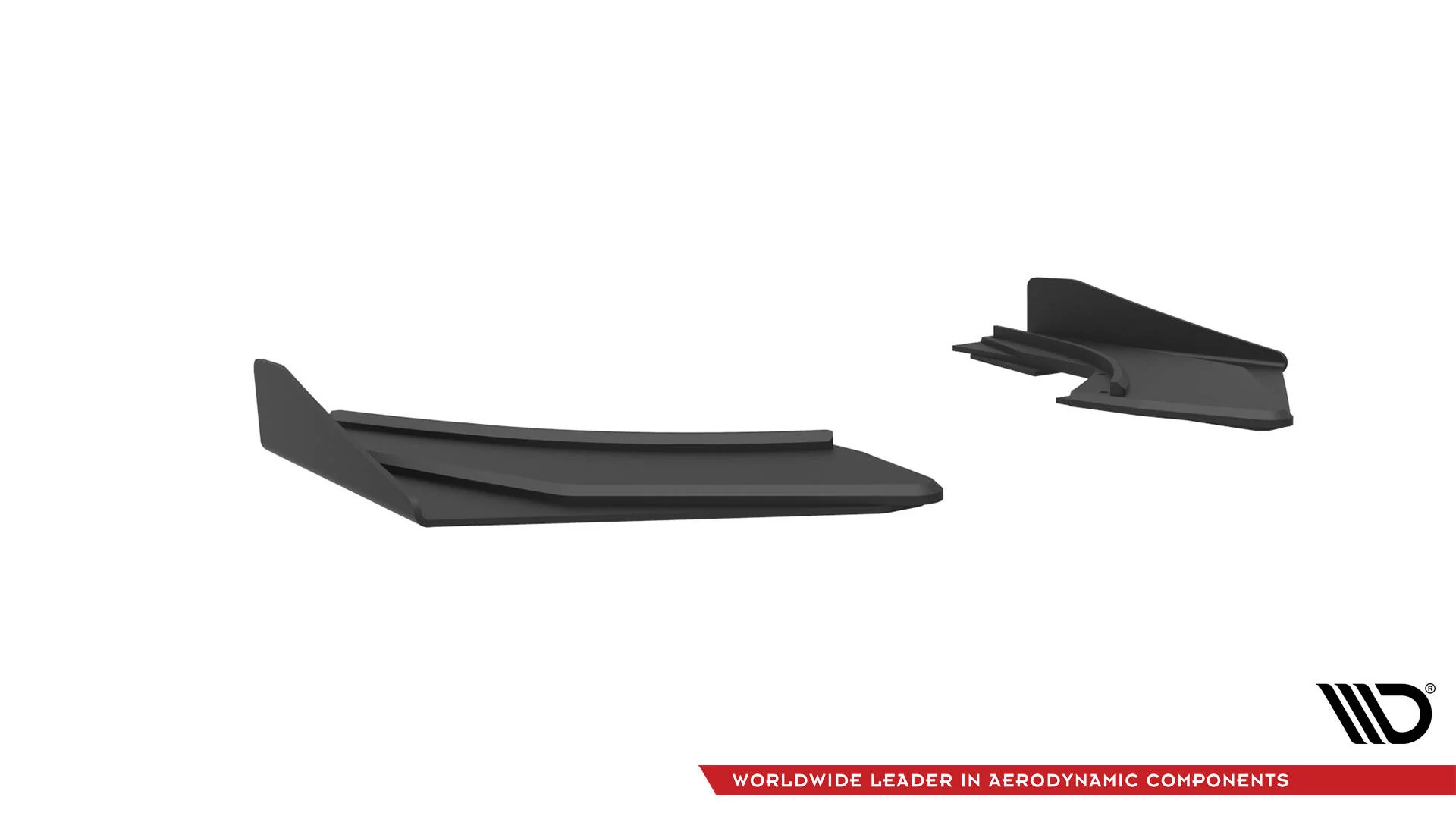 Street Pro Rear Side Splitters + Flaps Audi S3 Sedan 8V - Image 4