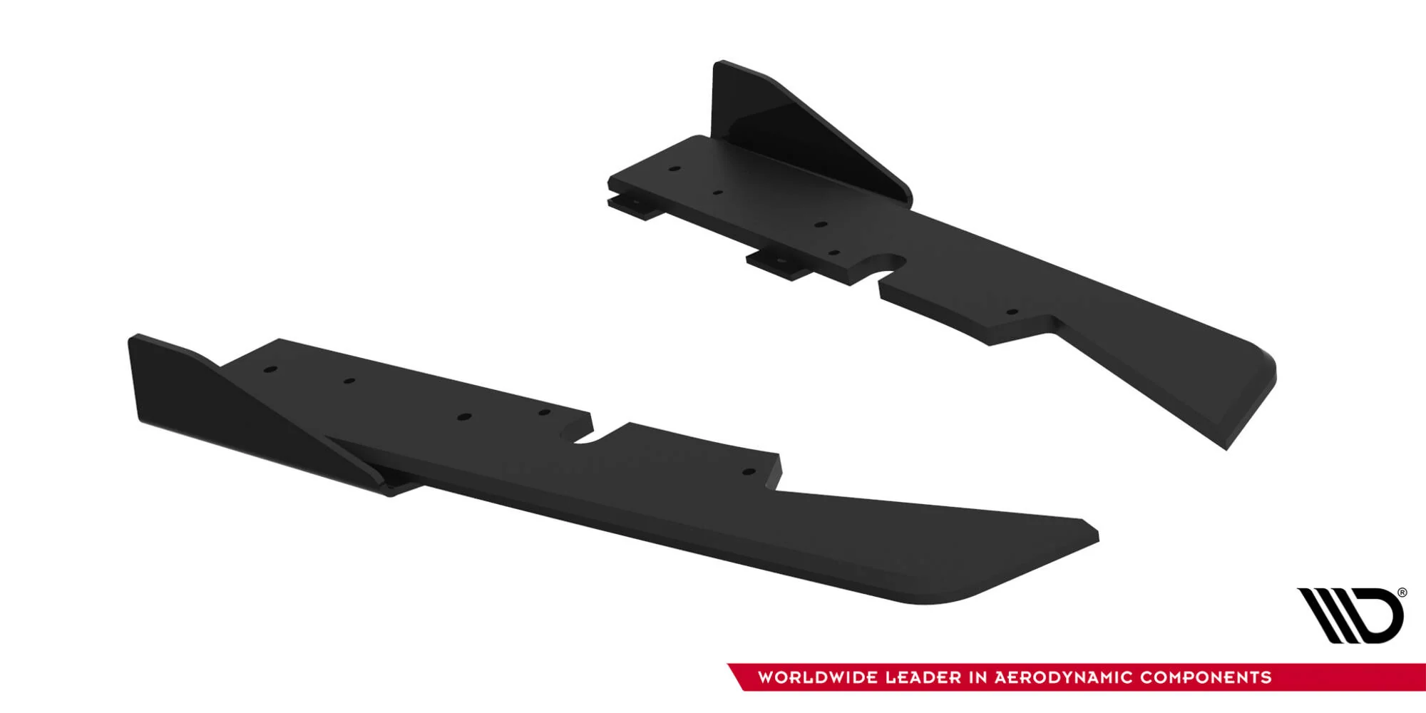 Street Pro Rear Side Splitters + Flaps Subaru Impreza WRX STI Mk3 Facelift - Image 5
