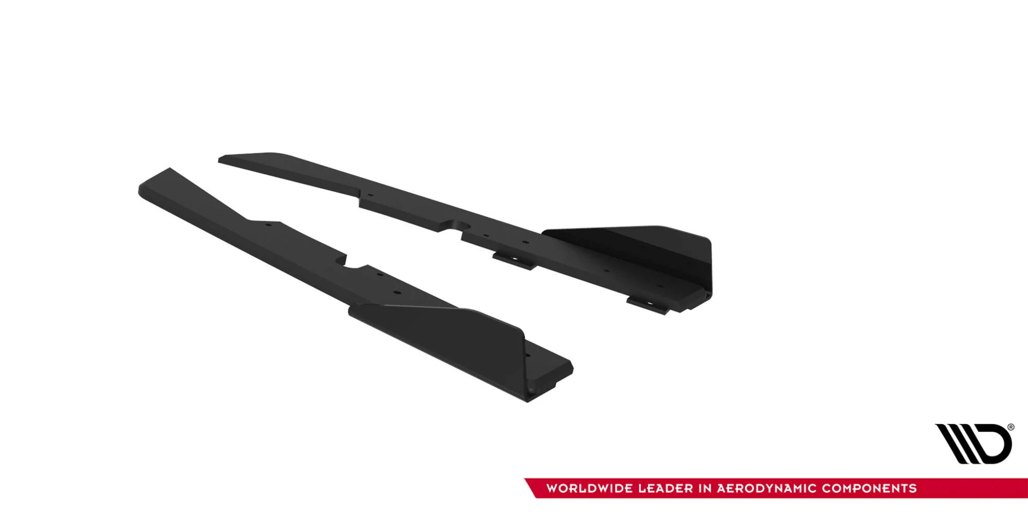 Street Pro Rear Side Splitters + Flaps Subaru Impreza WRX STI Mk3 Facelift - Image 6