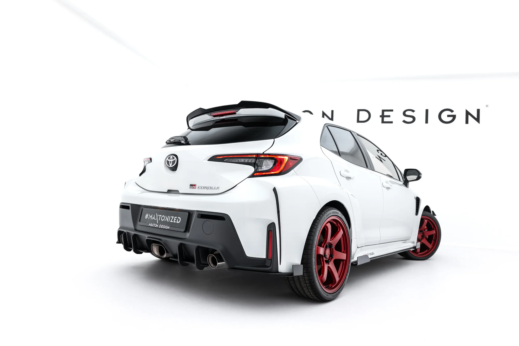 Street Pro Rear Side Splitters + Flaps Toyota GR Corolla Mk12 - Image 2