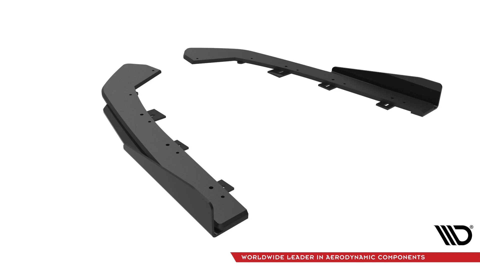 STREET PRO REAR SIDE SPLITTERS + FLAPS VOLKSWAGEN JETTA GLI MK7 - Image 5