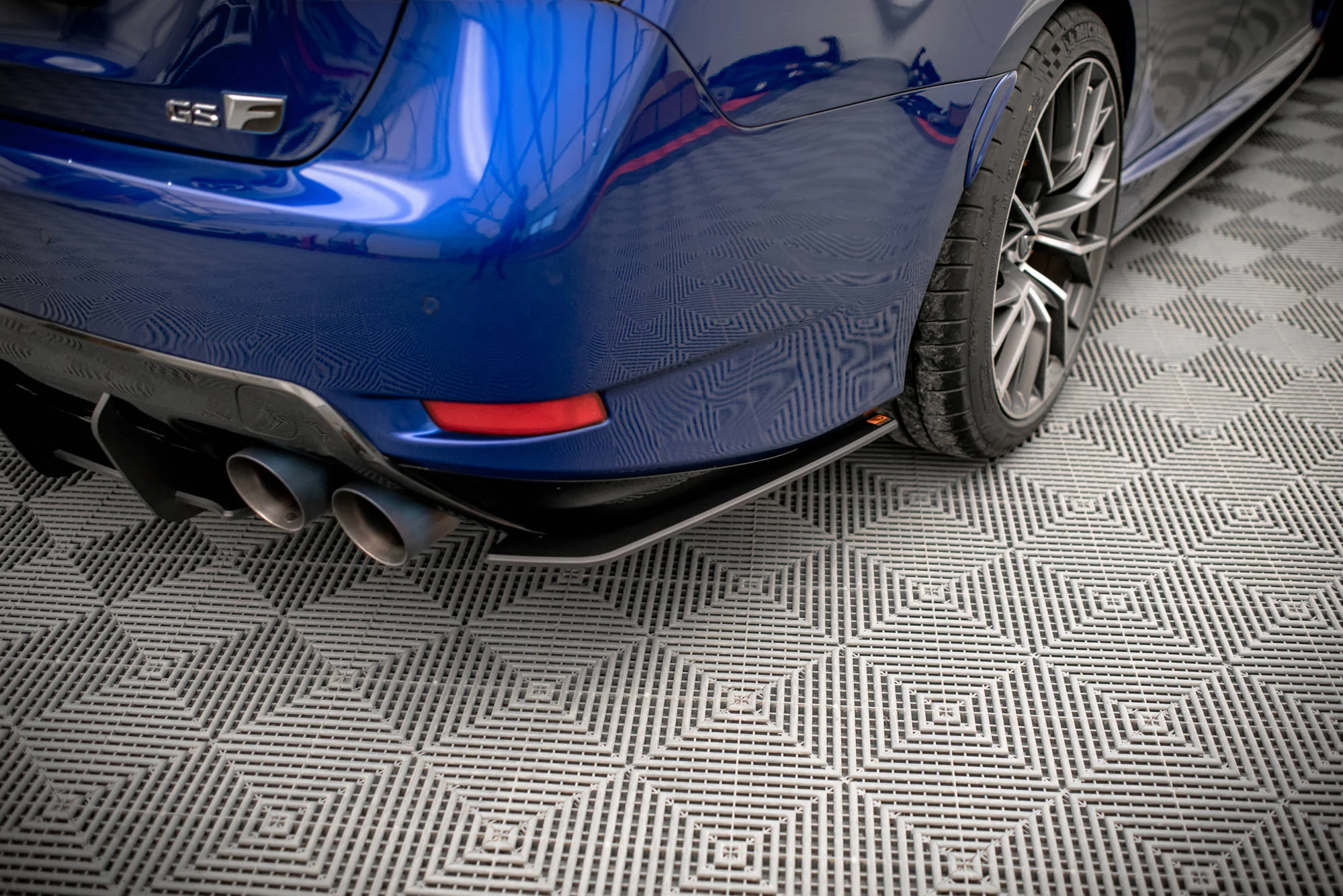 Street Pro Rear Side Splitters Lexus GS F Mk4 Facelift - Image 3