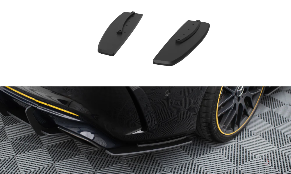 STREET PRO REAR SIDE SPLITTERS MERCEDES-AMG CLA 45 C117 FACELIFT