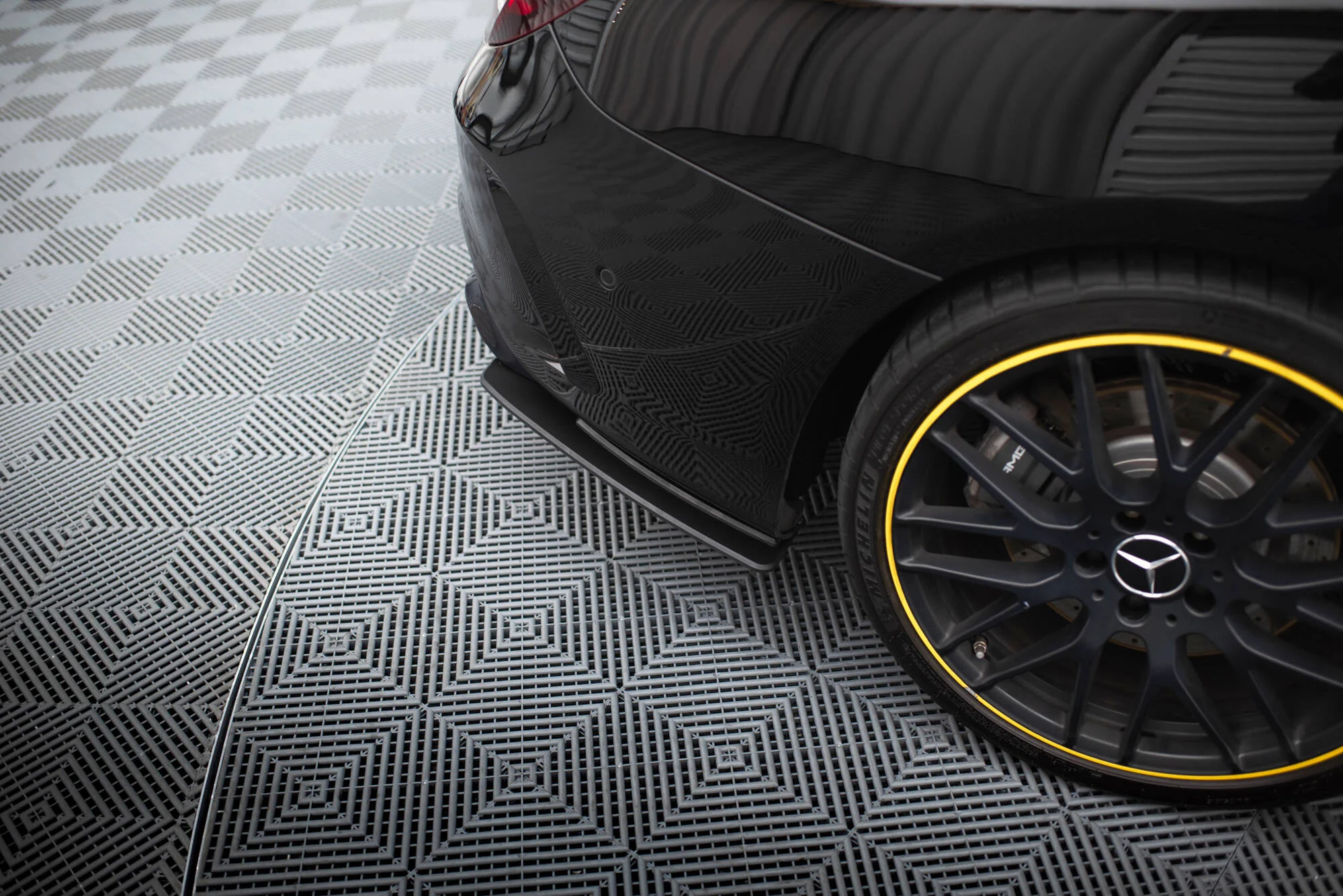 STREET PRO REAR SIDE SPLITTERS MERCEDES-AMG CLA 45 C117 FACELIFT - Image 4