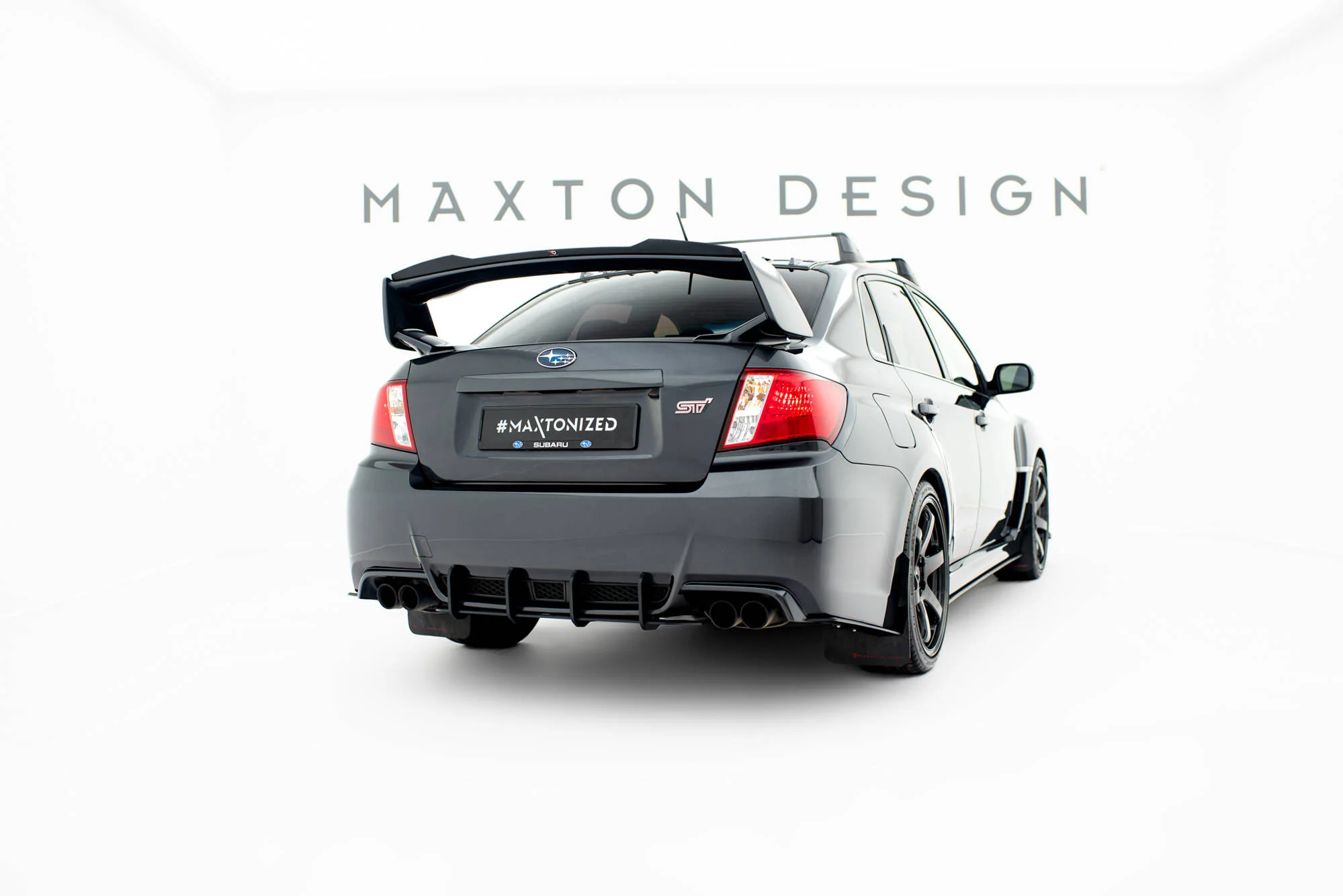 Street Pro Rear Side Splitters Subaru Impreza WRX STI Mk3 Facelift - Image 2