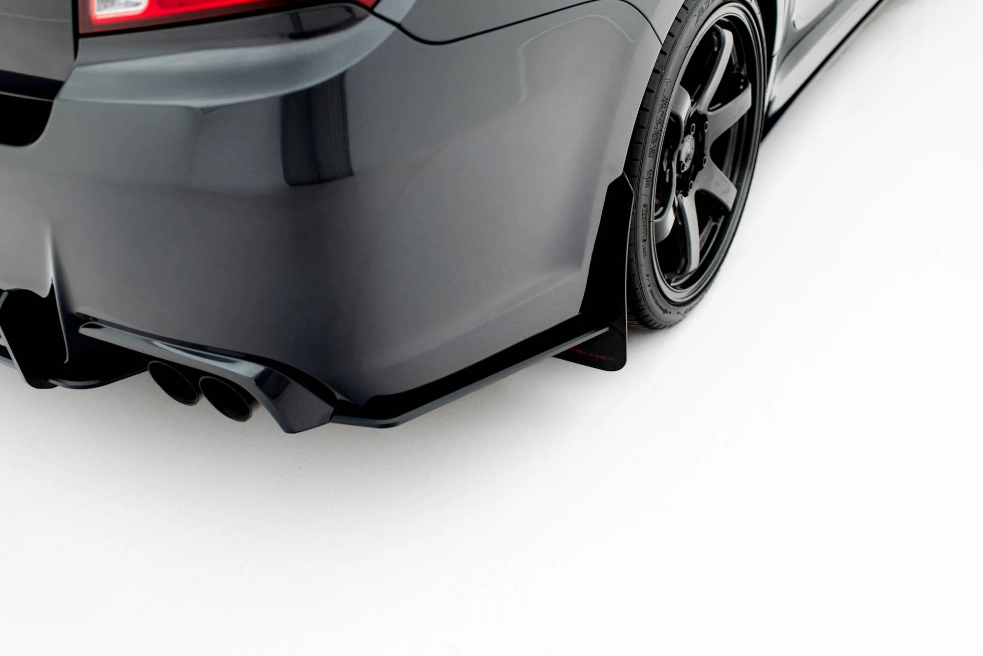 Street Pro Rear Side Splitters Subaru Impreza WRX STI Mk3 Facelift - Image 3