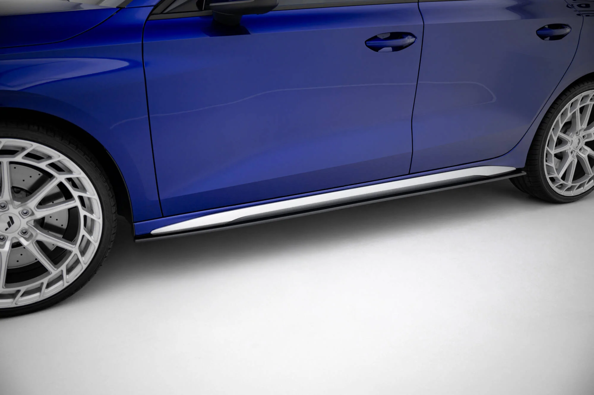 Street Pro Side Skirts Diffusers Audi A3 S-Line Sedan / S3 Sedan 8Y Facelift - Image 3