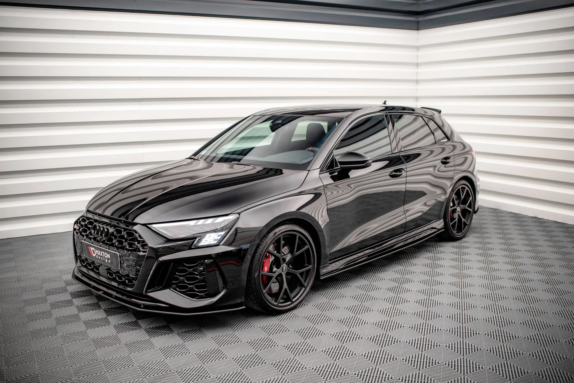 STREET PRO SIDE SKIRTS DIFFUSERS AUDI RS3 SPORTBACK / SEDAN 8Y - Image 4