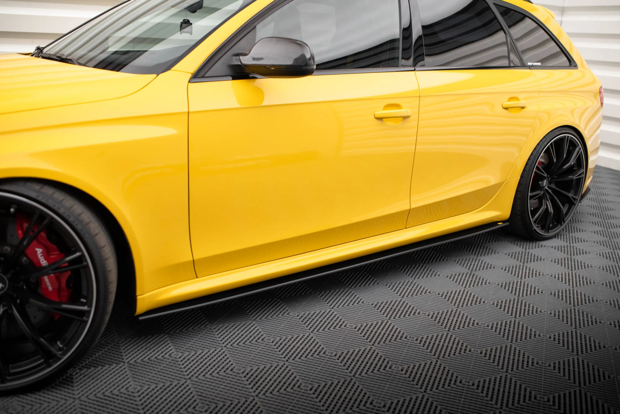 STREET PRO SIDE SKIRTS DIFFUSERS AUDI RS4 B8 - Image 3