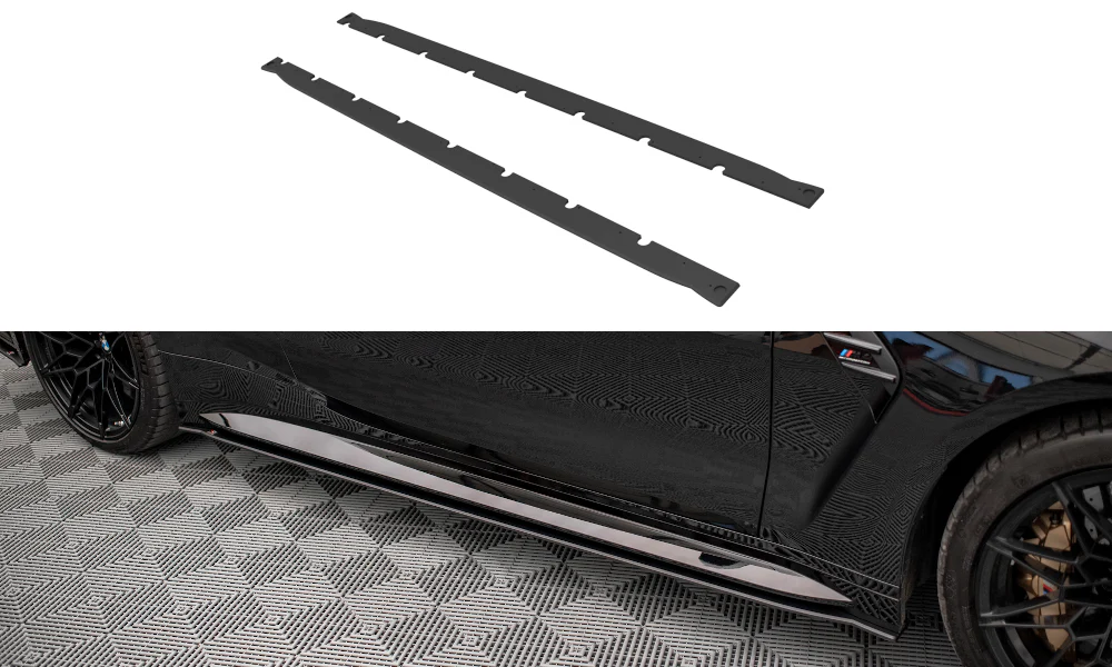 STREET PRO SIDE SKIRTS DIFFUSERS BMW M4 G82