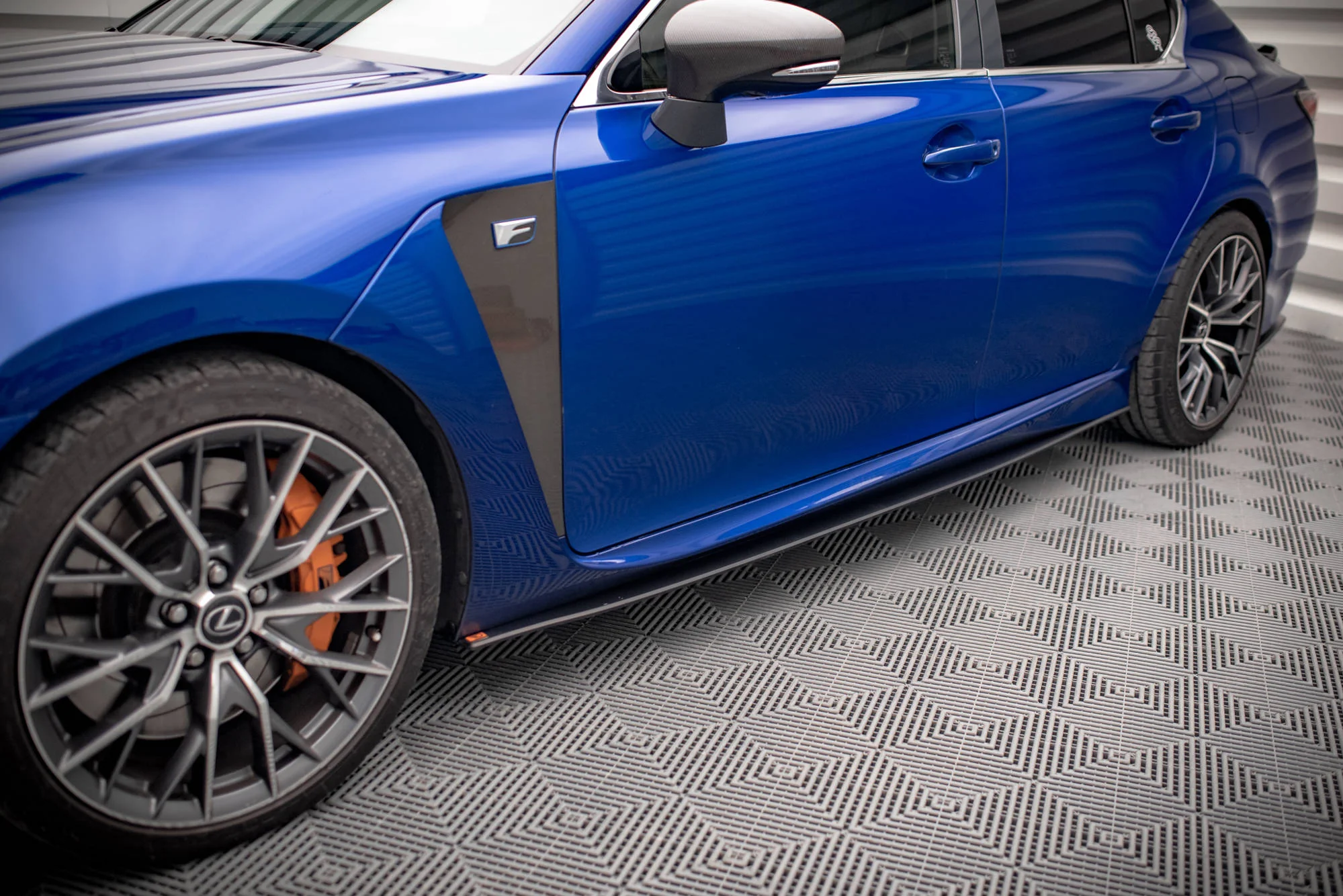 Street Pro Side Skirts Diffusers Lexus GS F Mk4 Facelift - Image 2