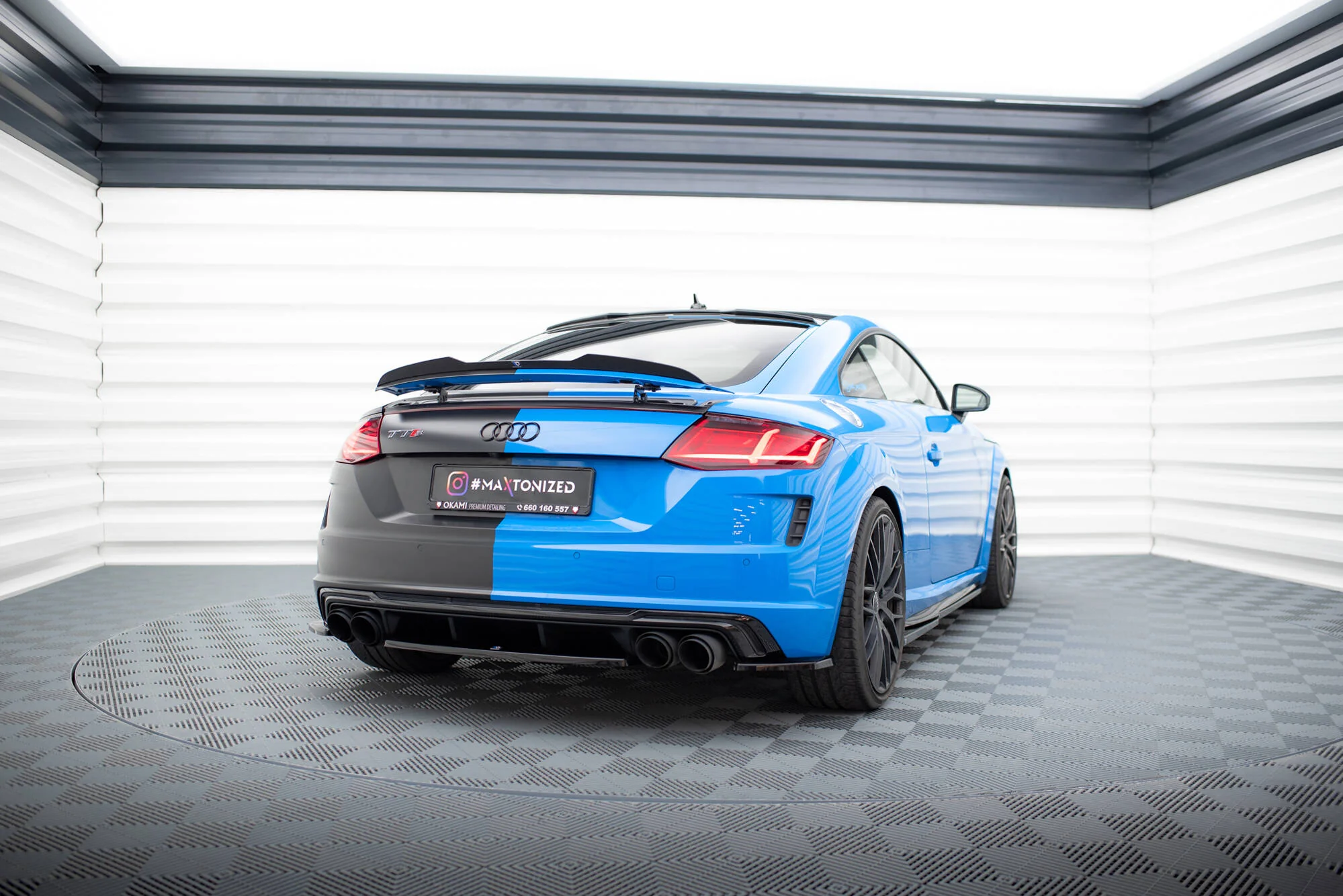 The extension of the rear window Audi TT S / TT S-Line 8S Facelift - Image 6