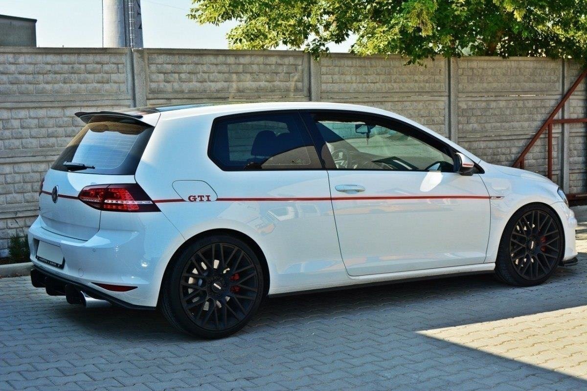 VW GOLF MK7 GTI REAR DIFFUSER & REAR SIDE SPLITTERS - Image 5