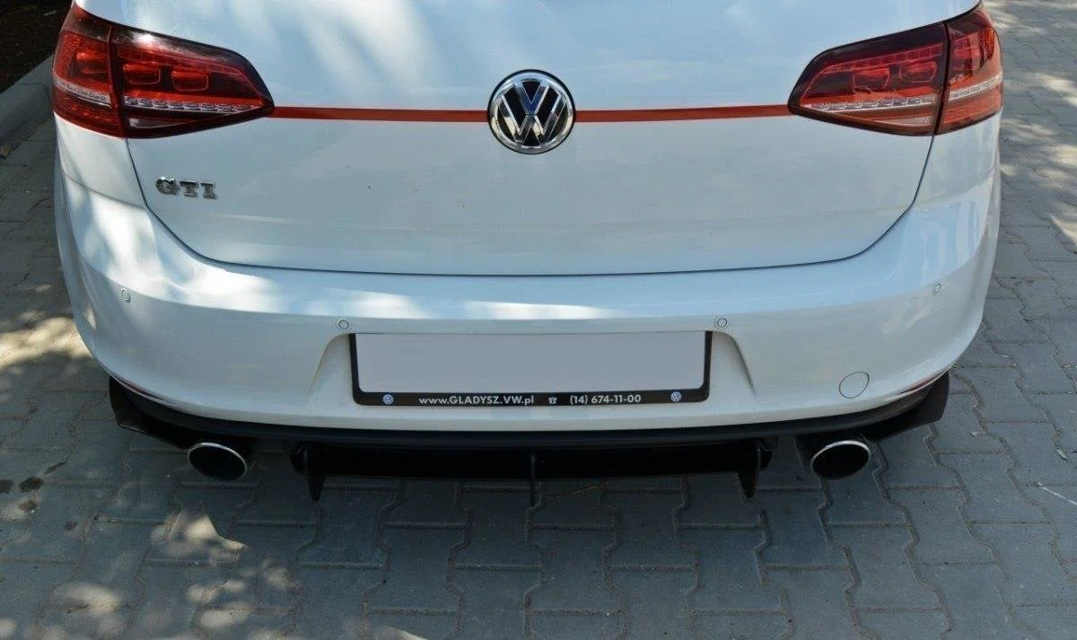 VW GOLF MK7 GTI REAR DIFFUSER & REAR SIDE SPLITTERS - Image 7